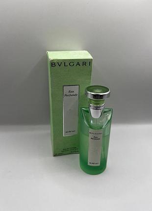 Bvlgari eau parfumée au thé vert оригинал винтаж 75 мл
