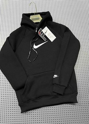 Худи мужское на флисе nike в норма,батал,супербатал
