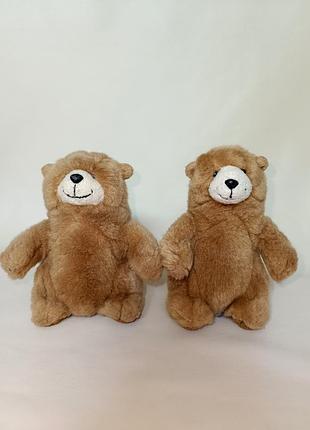 Коллекционная, винтажная игрушка charmin bear изготовленная компанией russ (russ berrie)