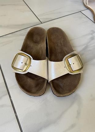 Жіночі шльопанці birkenstock madrid big buckle