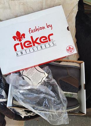 Черевики чоловичi rieker 45-46розмiр новi