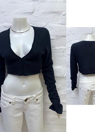 Dear cashmere укороченый кардиган из нежного пуши того кашемира