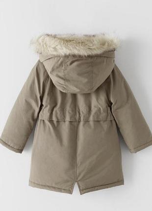 Чудова парка для дівчинки,zara 3