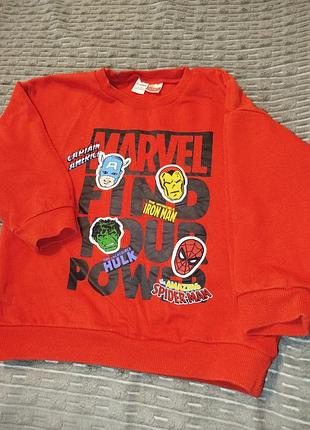 Кофта с героями marvel 3