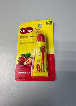 Зволожувальний бальзам для губ spf 15 carmex 10g