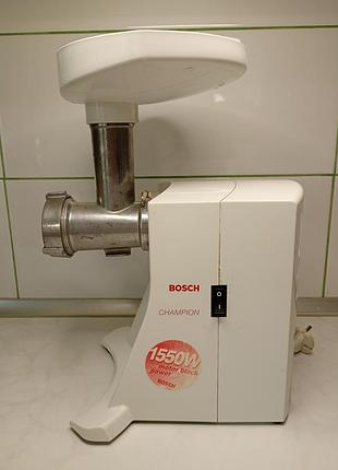 Электро мясорубка bosch mfw 1550 champion электро мясорубка
