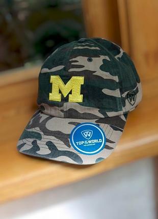 Оригінал бейсболка кепка michigan wolverines nca мішчіган вулверін mlb usa оригінал млб нба нфл нхл зша nfl nba nhl tow new era 47 brand nike ny camo