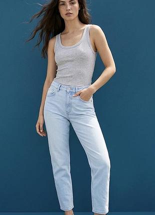 Джинси mom-fit 34 sinsay