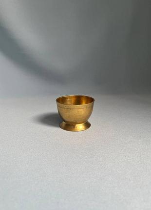 Вінтажний латунний свічник
