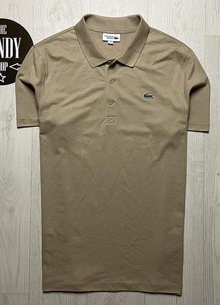 Мужское премиум поло lacoste, размер l-xl