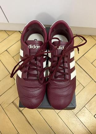 Кросівки adidas бордові шкіряні 36 розмір