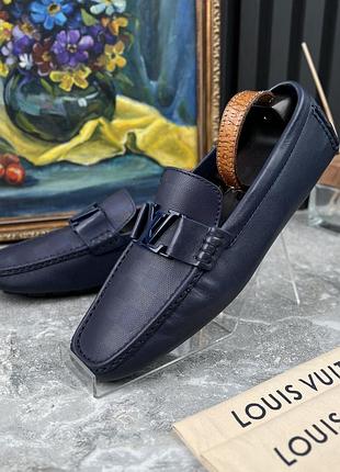 Louis vuitton monte carlo damier infini moccasin мужские туфли мокасины кожа оригинал 42.5 eur