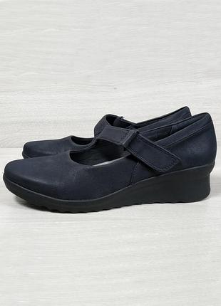 Женские туфли на танкетке clarks оригинал, размер 39
