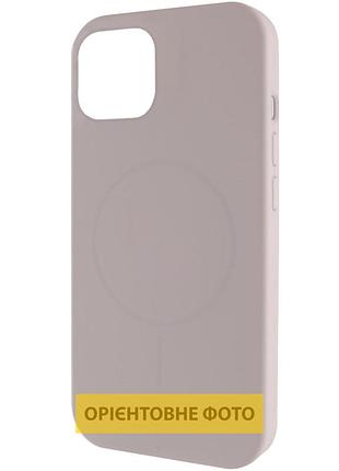 Чехол silk full protective (aa) no logo with magnetic fit для apple iphone 17 pro max (6.9") серый / lavender