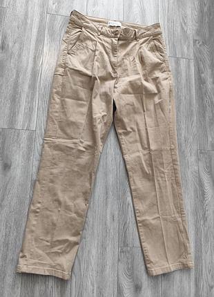 Джинсы бежевые denim go натуральные коттон