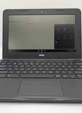 Ноутбук dell chromebook 11 3180 /intel celeron/4gb-ddr3/ssd-32gb/intel hd graphics /11.6" hd б/в