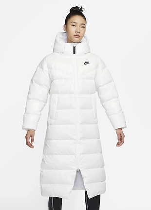 Оригінал! сша! жіночий зимовий пуховик nike w nsw tf city hd parka dh4081-100 пальто новий стан