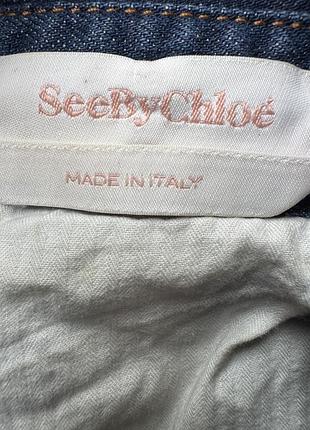 Джинсовое платье seebychloe оригинал 5