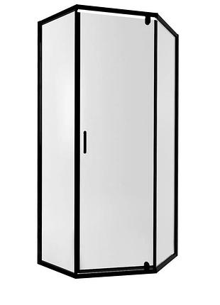 Душевая кабина qtap scorpio bla10995-ac6 90х90 см, стекло clear 6 мм, calcless, без поддона