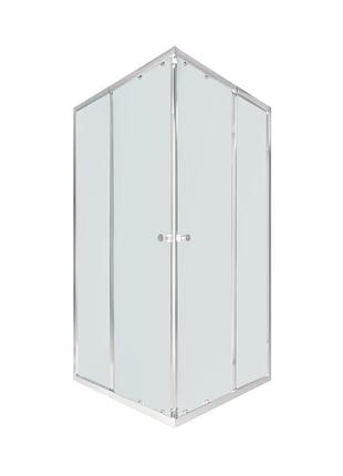 Душевая кабина qtap pisces crm107-9sp5 75-90x75-90 см, стекло pear 5 мм без поддона