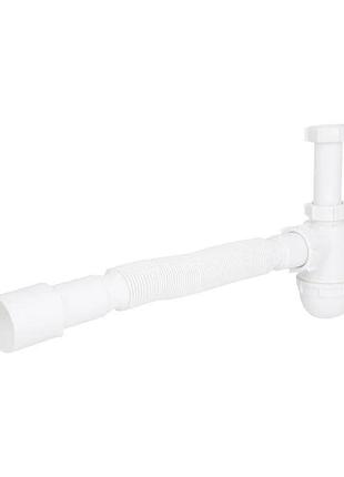 Сифон для раковины lidz (whi) 60 08 e003 00 (выход 50 мм) без выпуска