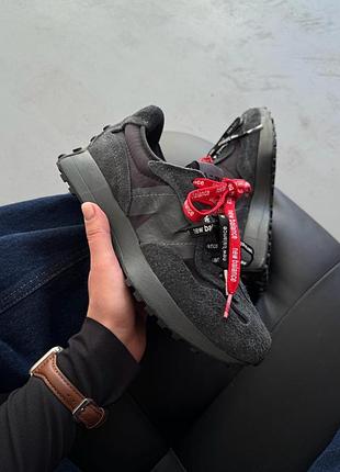 😍 жіночі кросівки new balance 327 black extreme laces