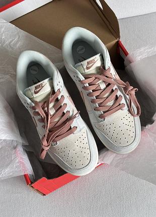 Кросівки замшеві найк данки nike dunk low beige/grey dh7577-001