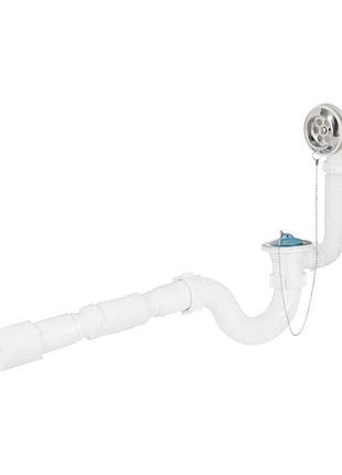 Сифон для ванны lidz (whi) 60 03 v001 00 прямоточный (выход 50 мм)