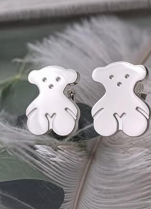Сережки tous big bear