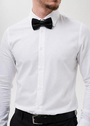 Чоловіча класична краватка метелик without bow black