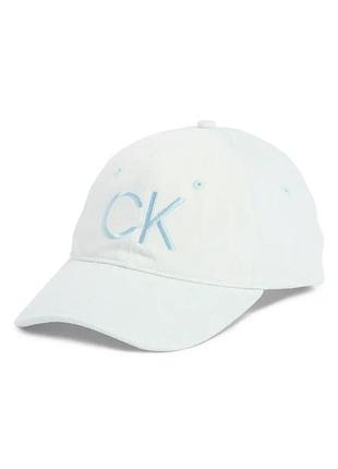 Бейсболка denim calvin klein кепка с логотипом
