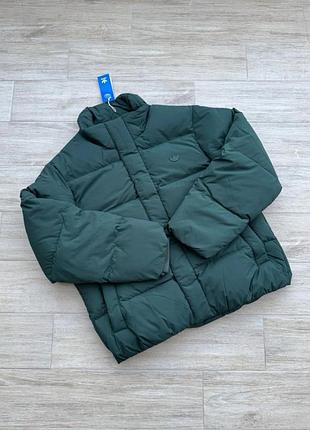 Оригінал! сша! чоловіча куртка пуховик adidas down puff hl9199 у новому стані