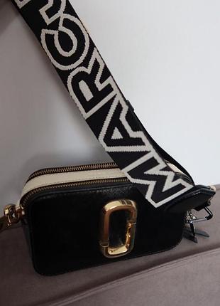 Сумка marc jacobs the snapshot black multi original
