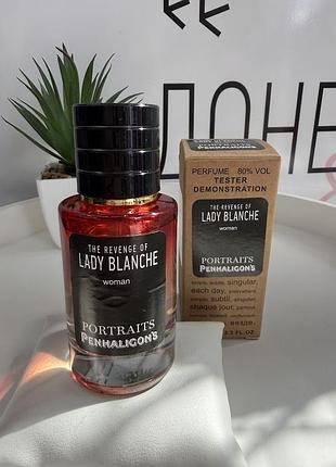 Духи тестер lady blanche 60 мл женские, цветочный аромат (пф437.6)