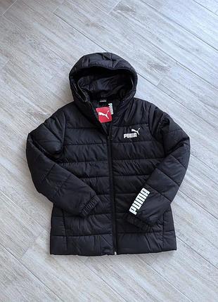 Оригінал! сша! жіноча куртка puma ess padded jacket 671125-01 демі у новому стані