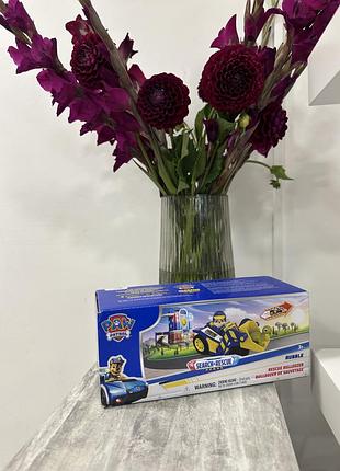 Paw patrol search & rescue rubble bulldozer toy vehicle with 2 figures, 880