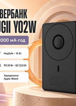 Портативная батарея 10000mah с магнитным креплением magsafe tugii y02w