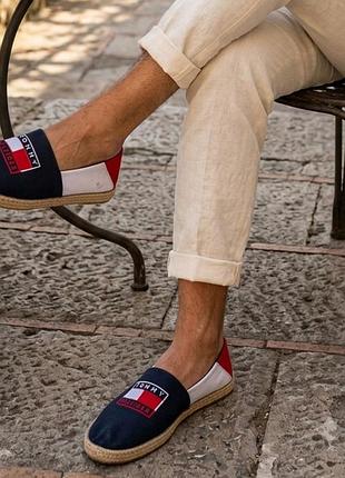 Оригинальные эспадрильи / слипоны tommy hilfiger (eur 43)
​