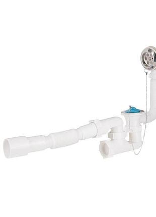 Сифон для ванны lidz (whi) 60 03 v002 00 с ревизией (выход 50 мм)