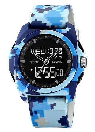Мужские часы skmei 2199cmaf air force camouflage