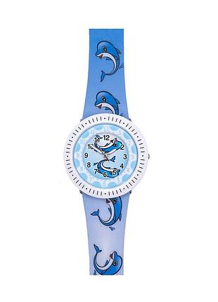 Детские часы better 009 dolphin white-blue