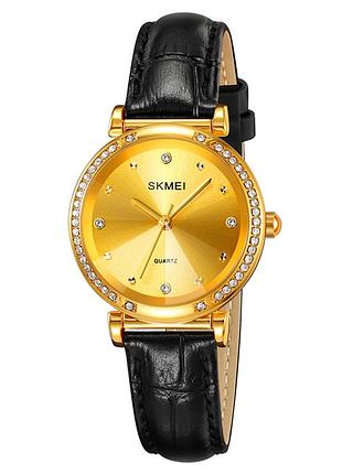 Женские часы skmei 2072gd gold