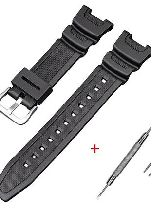 Ремінець для casio sgw-100 black si