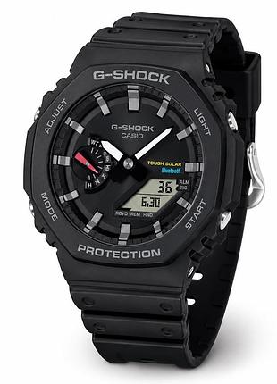Мужские часы casio g-shock ga-b2100-1a с bluetooth и солнечной батареей