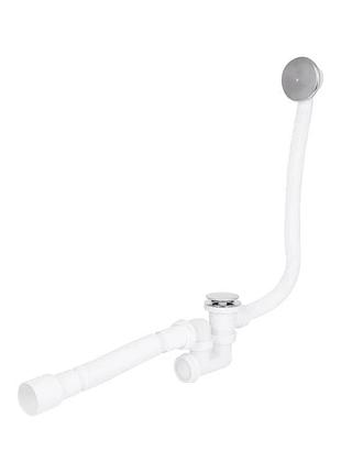 Сифон для ванны lidz (whi) 60 03 v002 02 с ревизией (выход 50 мм)