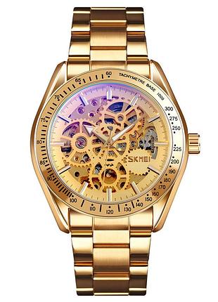 Мужские часы skmei 9194gdgd gold-gold