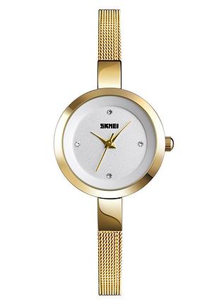 Женские часы skmei 1390gd gold