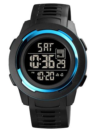 Мужские часы skmei 1731bubk blue-black