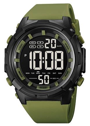 Мужские часы skmei 1845ag army green