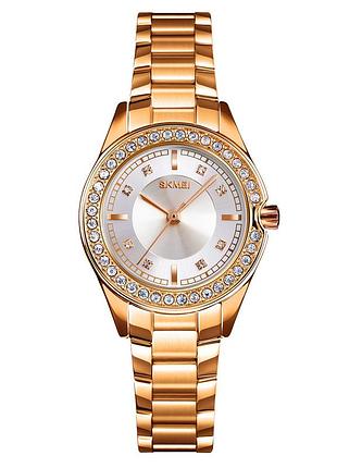 Женские часы skmei 1534gd gold